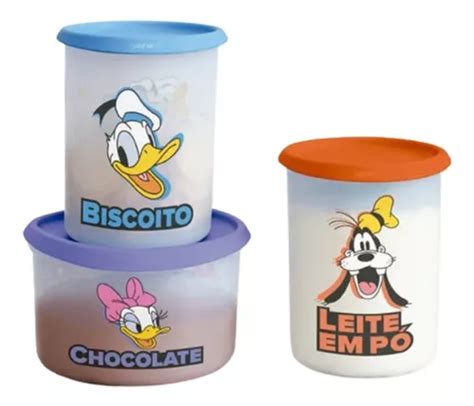 Tupperware Instantâneas Disney Biscoito Chocolate Leite Pó Frete grátis