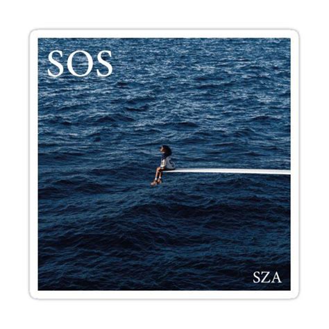 Sos Sza Sticker For Sale By Zivad23 Ghost In The Machine Music