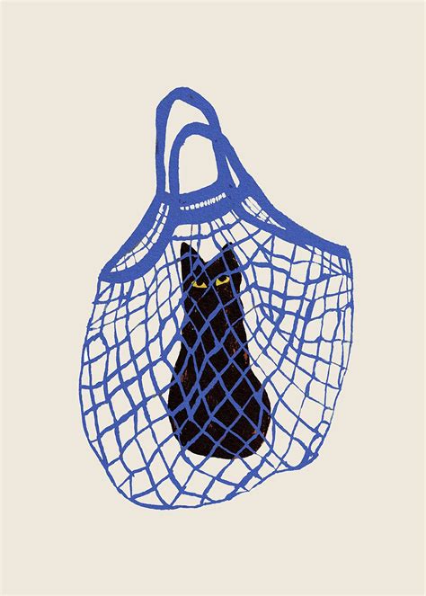 Chloe Purpero Johnson The Cats In The Bag The Poster Club