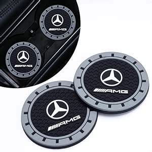 Amazon Pcs Car Cup Holder Coasters For Mercedes Benz Amg Gt Glc