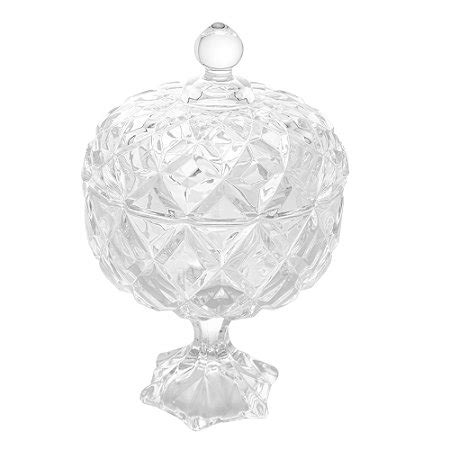 Potiche Deli Diamond Decorativo C Pe De Cristal De Chumbo Raffaello