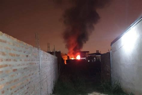 Corrientes Incendio En Plena Madrugada Alarm A Vecinos Goyanos