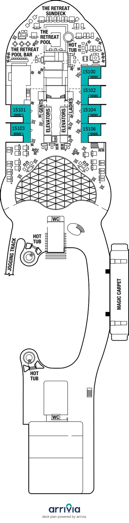 Celebrity Edge Deck Plans Celebrity Edge Deck Layouts On ICruise