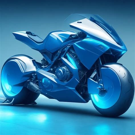 Motocicletas Futuristas Foto Premium