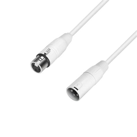 4 STAR MMF 1500 SNOW Coloured Microphone Cables Microphone Cables