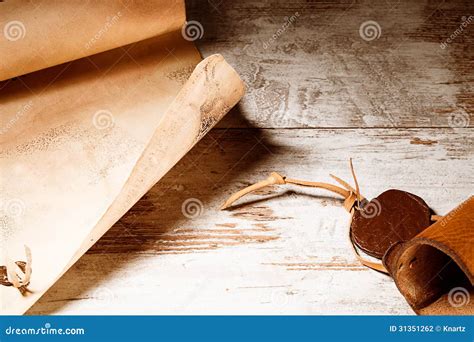 Medieval scroll stock photo. Image of grunge, letter - 31351262