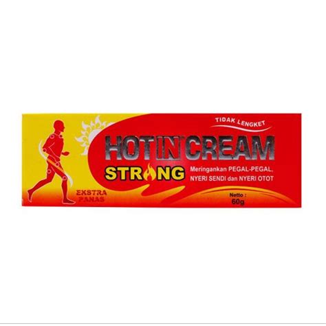 Jual Hot In Cream Original Strong Aromatherapy Hot In DCL Hot In Koyo Pegal Nyeri Otot
