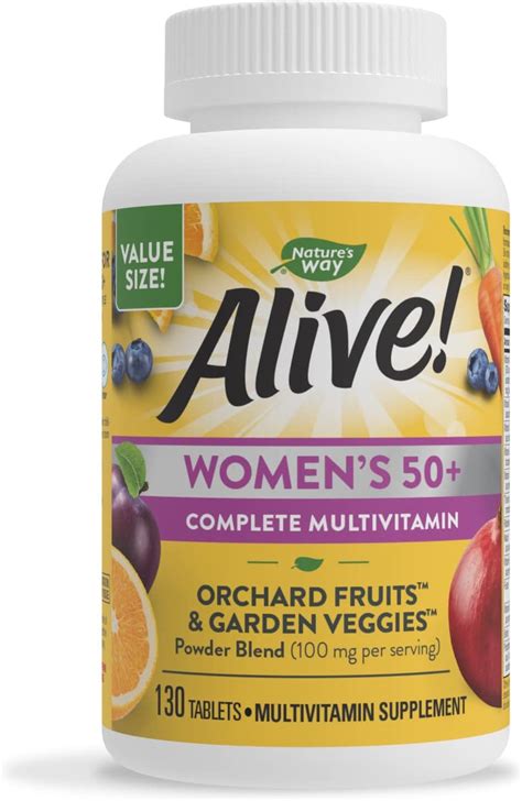 Amazon Nature S Way Alive Womens Complete Multivitamin