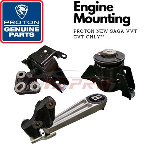 Proton New Saga Vvt Cvt Only Genuine Engine Mounting Pw Engine