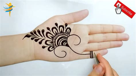 Simple Henna Designs Learn To Apply Mehndi Design Step By Step