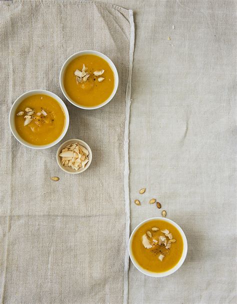 Velout De Butternut Au Lait De Coco Pour Personnes Recettes Elle