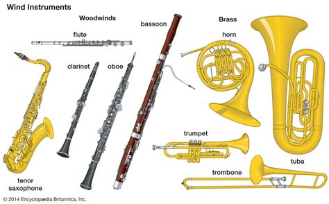 Elementary School Band Instruments