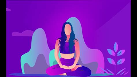 Artstation Yoga Woman Animation