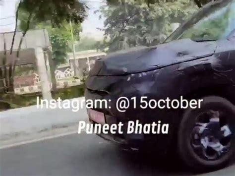 Maruti Vitara Brezza Spotted Testing