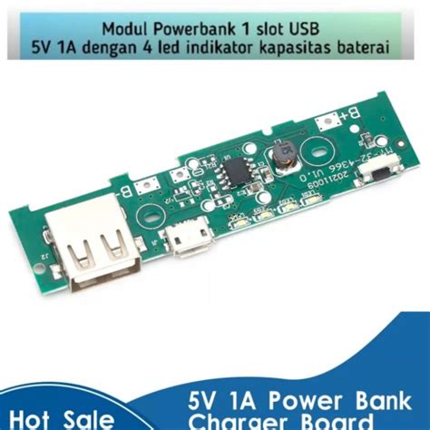 Jual Modul Power Bank 5V 1A Mesin PowerBank Charger Step Up Boost DIY