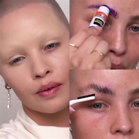 Eyebrow Blocking Video Using Glue Stick By Celine Bernaerts In 2024