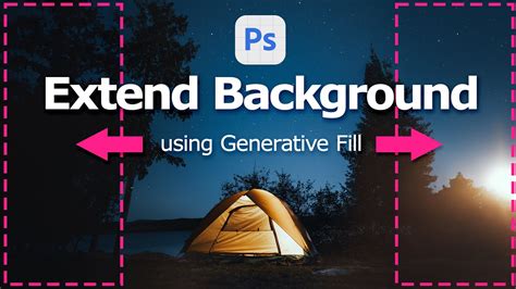 Photoshop Beta Generative Fill With AI Extend Background YouTube