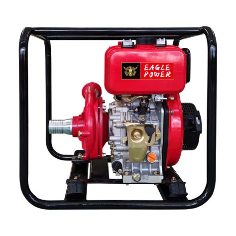 China Strong Air Cooled Diesel High Pressure Cast Iron Water Pump Set