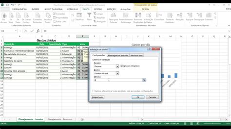 Curso Excel Básico Atividade 01 Youtube