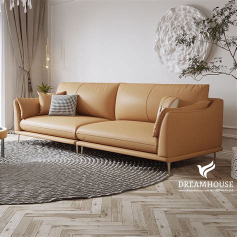 Sofa da Microfiber đẹp S685 Dreamhouse