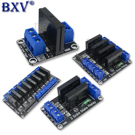 5V DC Relay Module 1 2 4 8 Channel Solid State Low Level G3MB 202P