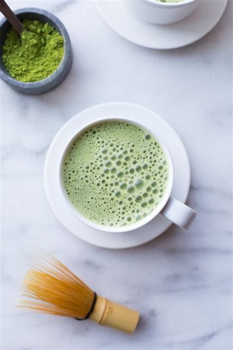 Vanilla Almond Milk Matcha Latte Making Thyme For Health