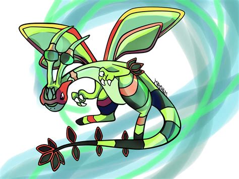 Mega Flygon Revamp By Sweet Mayhem On Deviantart