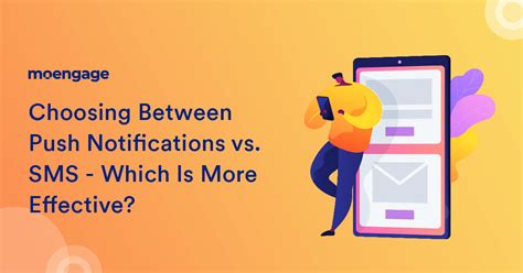 Choosing Between Push Notifications Vs SMS Which Is More Effective