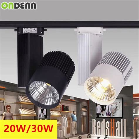 Wires W Led Cob Led Track Light K K W Led Rail Lamp Ac V