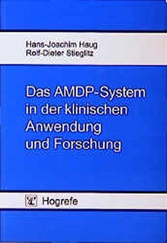 Das AMDP System In Der Klinischen Anwendung Und Forschung Haug Hans