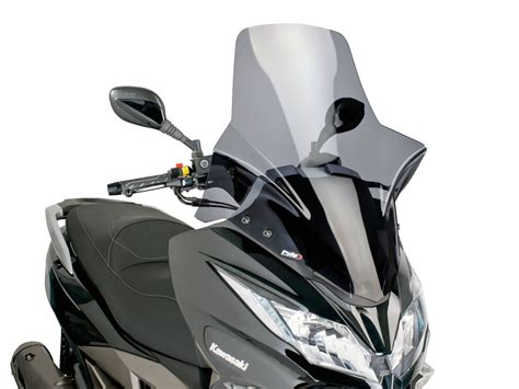 Windscherm Puig V Tech Line Touring Dark Smoke Voor Kawasaki J