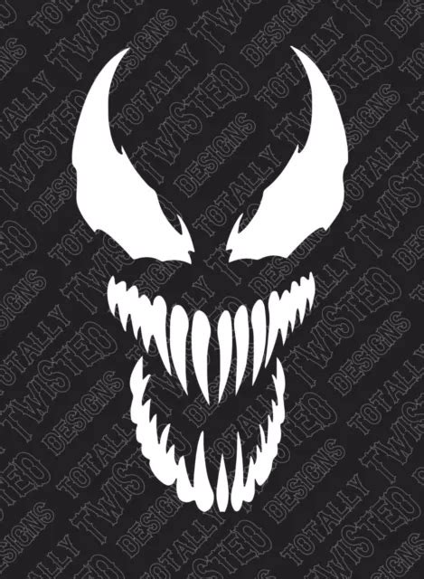 VENOM VINYL DECAL Sticker Car Truck Spider Man Marvel Spiderman 6 12