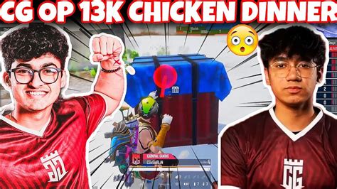 Carnival Gaming 13 Finishes Chicken Dinner🔥 ️ • Cgxgoblin Solo 7