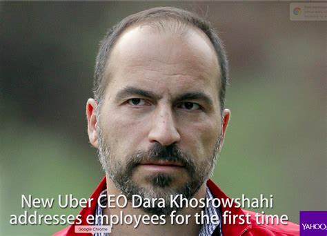 New Uber CEO Dara Khosrowshahi addresses employees