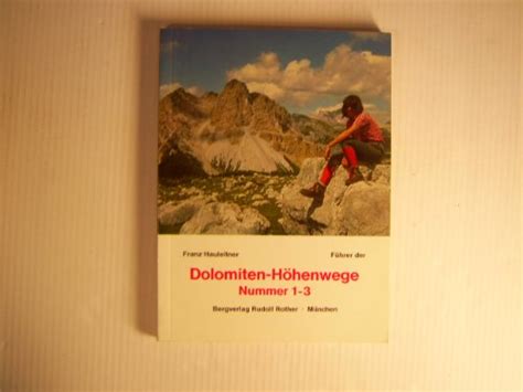 Dolomiten Höhenwege Wanderführer spezial Hauleitner Franz