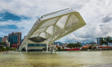 Rio De Janeiro Brasil Museu Do Amanh Museu Do Amanh Projetado