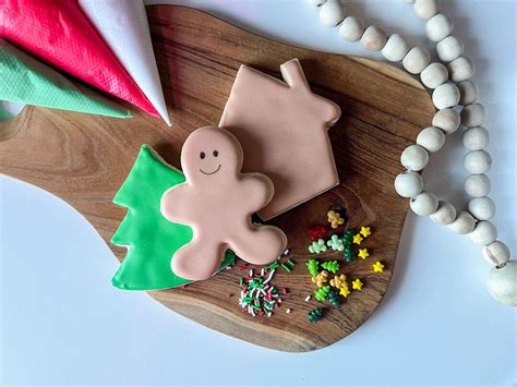 Christmas Cookie DIY Decorating Kit Tree, Gingerbread House and ...