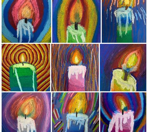 candle artwork Archives - THAT ART TEACHER