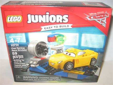 Lego Juniors Cruz Ramirez Race Simulator 10731 For Sale Online