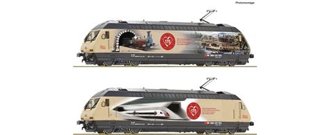 ROCO 78678 Locomotiva Elettrica 460 019 3 Delle SBB CFF FFS 175 Anni