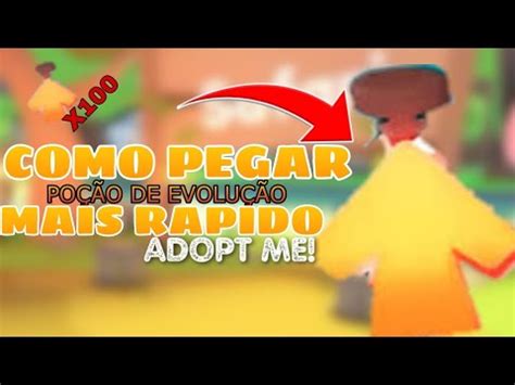 Como Pegar Po O De Evolu O De Pet Mais R Pido No Adopt Me Youtube