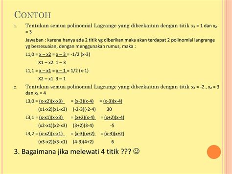 Interpolasi Polinomial Ppt Download