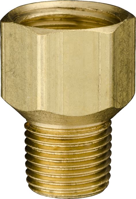 Brass Male Connector 5 16 Tube Size 1 8 Thread