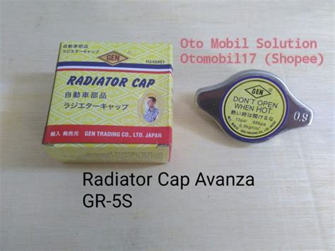 Jual Tutup Radiator Cap Toyota Avanza Innova Gen Grs S Original Di