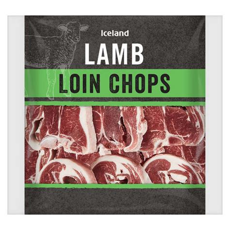 Iceland Lamb Loin Chops 500g Lamb Iceland Foods