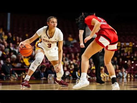 Highlights Gopher Womens Basketball Dominant In Win Over Csun Youtube