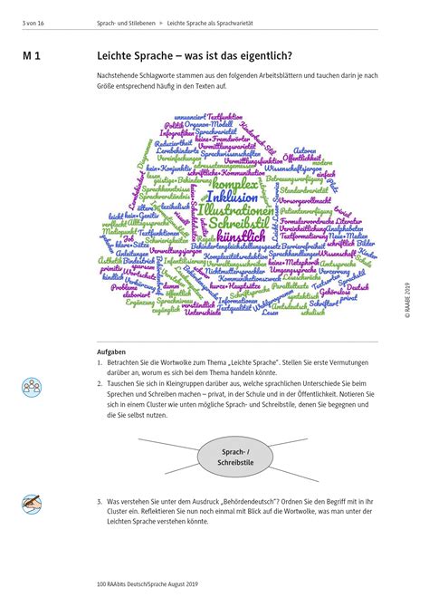 Sekundarstufe Unterrichtsmaterial Deutsch Sprache