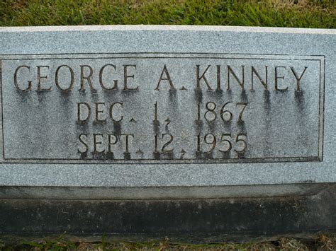 George Allen Kinney Memorial Find A Grave