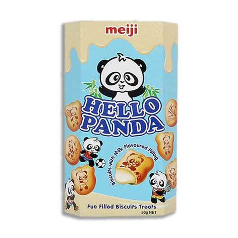 Meiji Hello Panda Milk Biscuits G