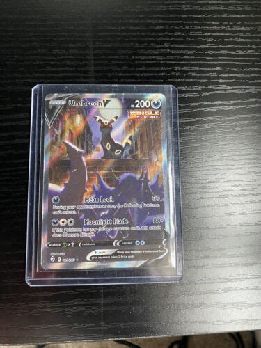 Pokémon TCG Umbreon V Evolving Skies 189 203 Holo Ultra Rare English NM